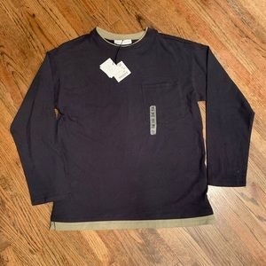 Zara boys size 13-14 long sleeve pocket tee, soft cotton